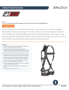 FP8141 Spec Sheet page 1